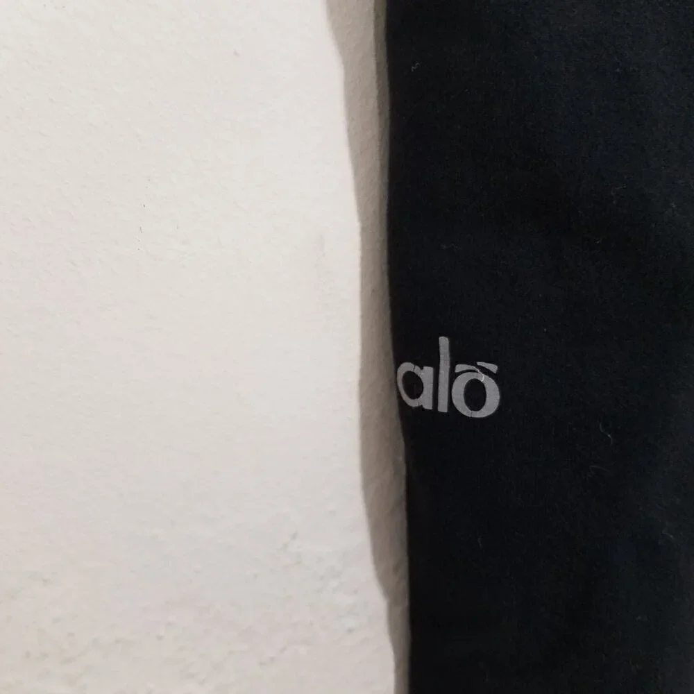 ALO Yoga Mesh Leggings‎ Black Size XS